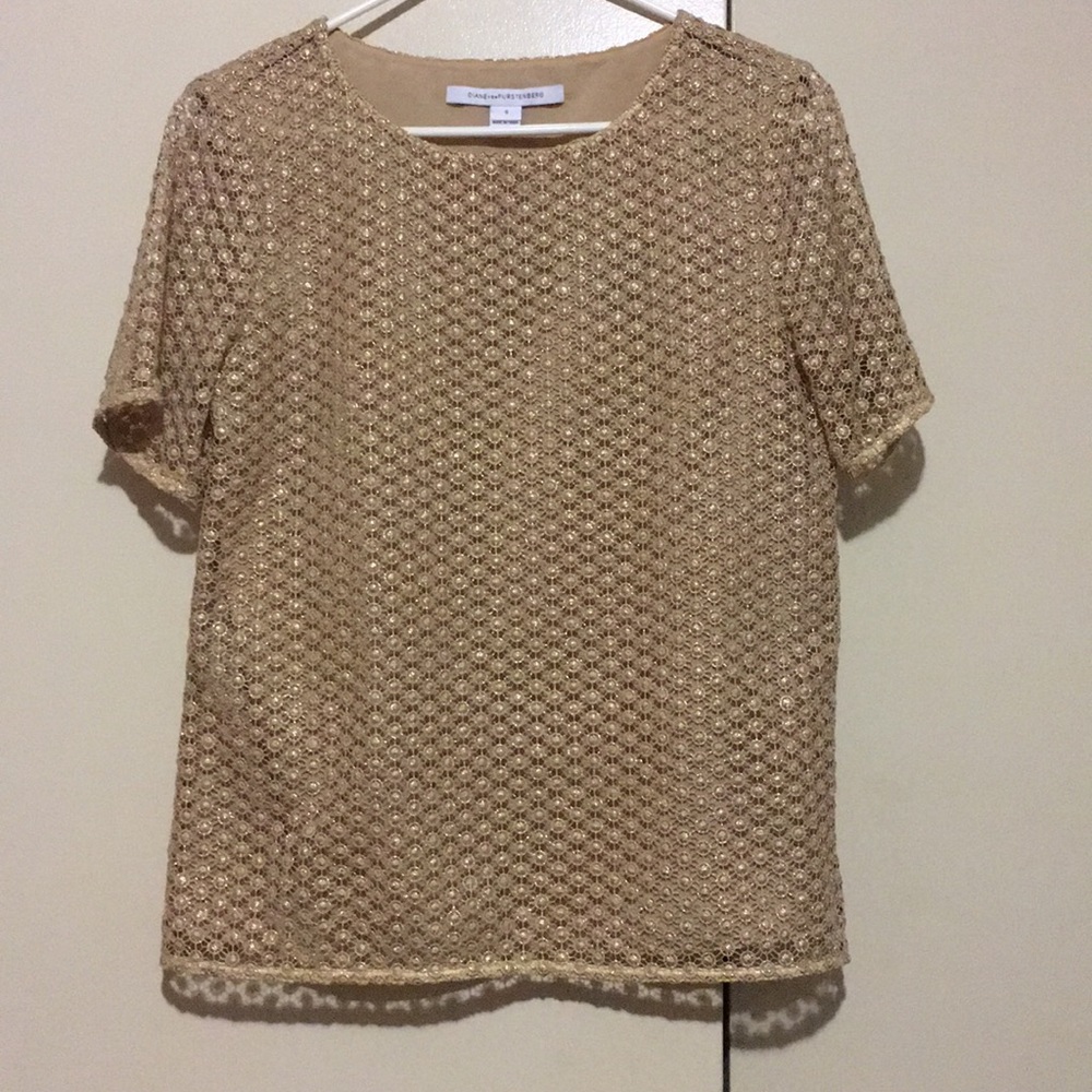 Diane von Furstenberg dress shirt